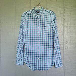 Vineyard Vines Performance Classic Fit Tucker Plaid Shirt. Size XS